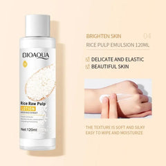 Bioaqua Rice Raw Pulp Rejuvenating & Moisturizing - Six Piece Suit Kit