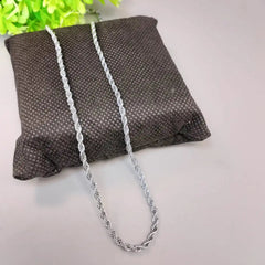 China Rope Chain – Elegant Twisted Design Necklace for Men & Women