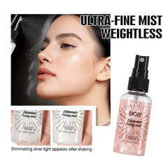 BOB Shimmer Fixing Mist – Long-Lasting Hydrating Setting Spray - 50ml