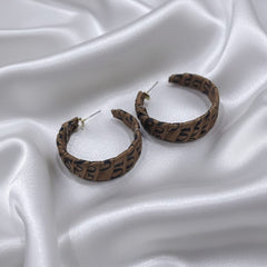 funky hoops earring