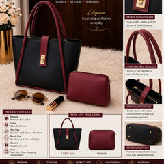 Women’s Two-Piece Tote Handbag Set