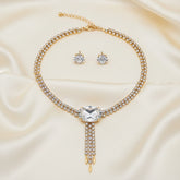 American Diamond Zircon Fancy Necklace Set