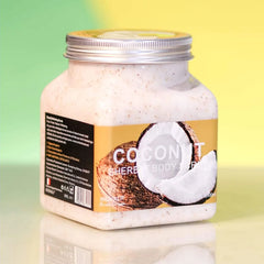 Wokali Coconut Face & Body Scrub - 350ml