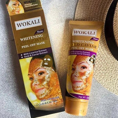 Wokali Whitening Gold Caviar Peel‑Off Mask – 130ml