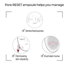 Numbuzin No.3 Pore Reset Ampoule Shot - 25ml
