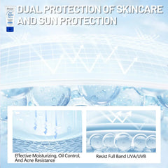 Disaar Salicylic Acid & Rose Extract Sunscreen Cream SPF 50 PA+++ - 50g