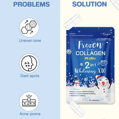 Frozen Collagen 2 in 1 Whitening Caps - 60 Capsules