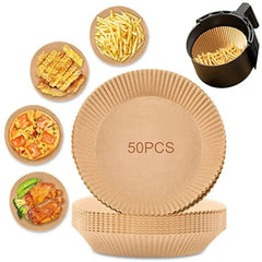 Air Fryer Baking Paper - 50Pcs