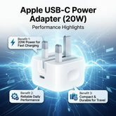 Apple USB-C Power Adapter (20W)
