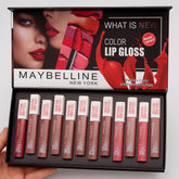 Maybelline lipgloss Set - Pack of 12