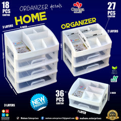 New Home Organizer Multi Purpose Rack 3 Layers