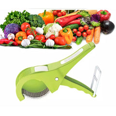 5-Blade Multi Vegetable Cutter – Stainless Steel Fruit & Vegetable Slicer - Each