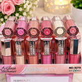 HUDABEAUTY Glaze Shimmer Nude Lip Gloss