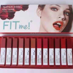 Fitme Super Stay Matte Ink - Pack of 12