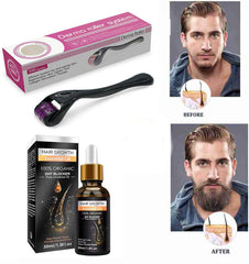 Hair Growth Oil Derma Roller 0.55mm For Faster Hair Growth - Pack Of 02