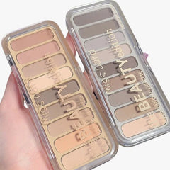 Miss Lara 9-color Blush Highlighter Eyeshadow Palette