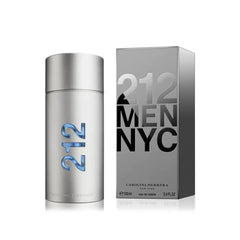 Carolina Herrera 212 Men NYC Eau de Toilette High Quality with 24 Hours Lasting – 100 ml