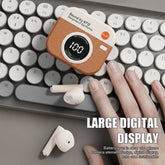X73 Retro Camera Design TWS Wireless Earbuds