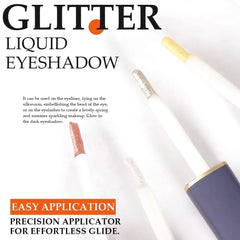 Romantic Charm Glitter Liquid Eyeshadow - Pack Of 4