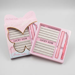LUCKY VOW Eyelashes Extension Cluster Kit