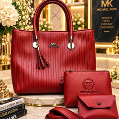 Michael Kors 3 in 1 Womens Handbag Set