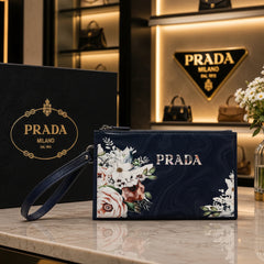 Floral Wristlet Clutch