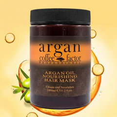 Argan Coffee Factor Professional Nourishing Hair Mask - 1000ml