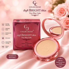 πΎππππ πΎππππ Soft Bright skin Two way cake Face Powder