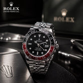ROLEX Submariner Date Working Push Lock Watch - With Box