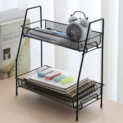 2 Layer Multi-Purpose Mini Portable Iron Organizer
