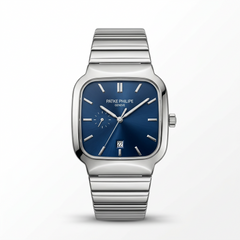 Patek Philippe Geneve silver-tone analog watch