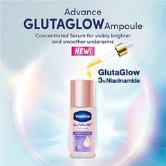 Vaseline Glutaglow Ampoule 3% Niacinamide Serum Roll-On Deodorant Bright & Smooth - 45ml
