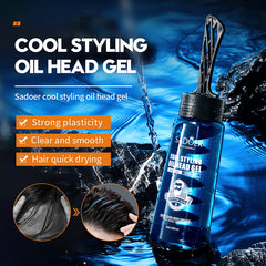 Sadoer Cool Styling Oil Head Men Hair Styling Gel 280ml