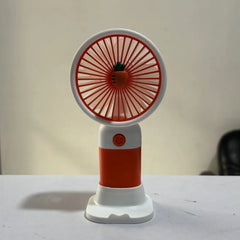 Simple Portable Handheld Mini Fan – USB Rechargeable Personal Cooling Fan
