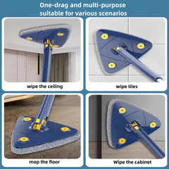Triangle Mop 360 Adjustable With Twist Squeeze