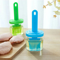 Silicone Oil Brush Bottle with Brush Oil Dispenser