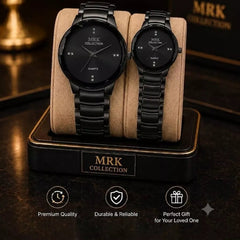 MRK Men's Stainless Steel Chain Watch = With Box