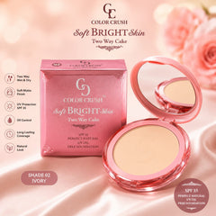 πΎππππ πΎππππ Soft Bright skin Two way cake Face Powder