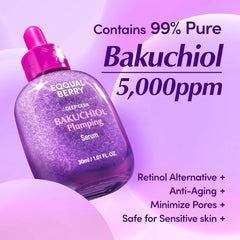 Eqqualberry Bakuchiol Plumping Serum - 30ml
