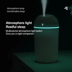 USB Mini Humidifier With 420ML Capacity Intelligent Anti-drying