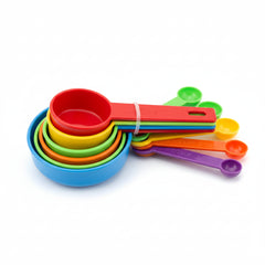 Yangli 10-piece plastic measuring cup and spoon set