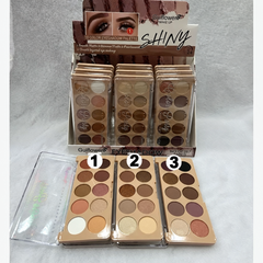 Gulflower Shiny Colors Party eyeshadow palettes - 10-color