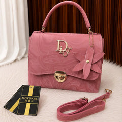 MOVDARL Marble Pattern Top Handle Crossbody Handbag