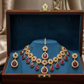 Zircon Necklace Set – Elegant Sparkle for Every Occasion