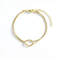 stainless steel Dainty Knot Bracelet - Each