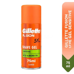 Gillette Fusion 5x Action Shave Gel WIth Almond Oil – 75 ml