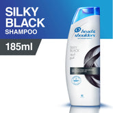 Head & Shoulders Silky Black Shampoo - 185ml