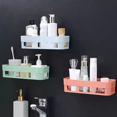Multipurpose Bathroom Shelf Wall Holder Storage Rack
