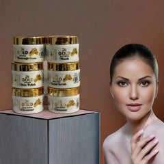 Vitally Gold 6 Steps Facial Set with Free Gift CLeansing Milk - 120gm