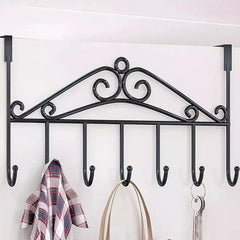 7 Hook Iron Door Hanger